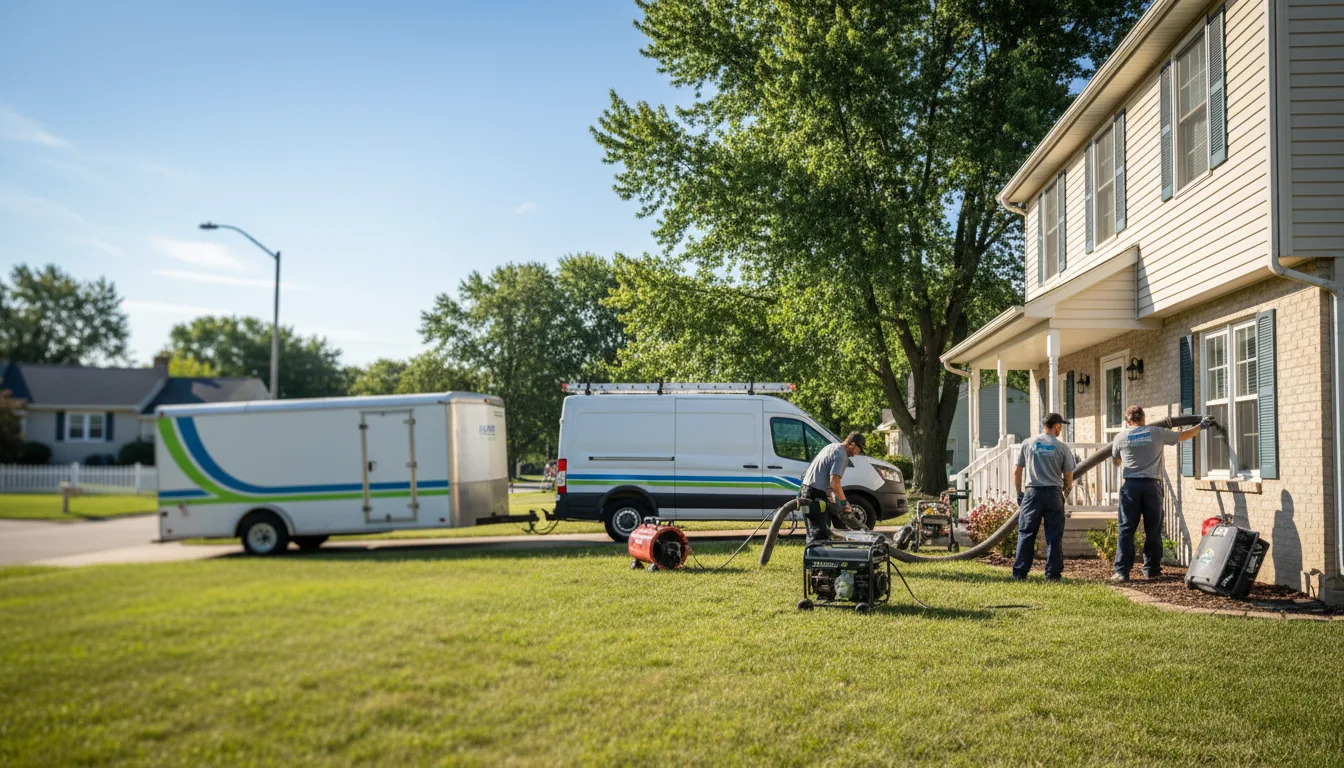 Flooded Basement Restoration And Cleanup With Repair in Mount Eaton, OH near me